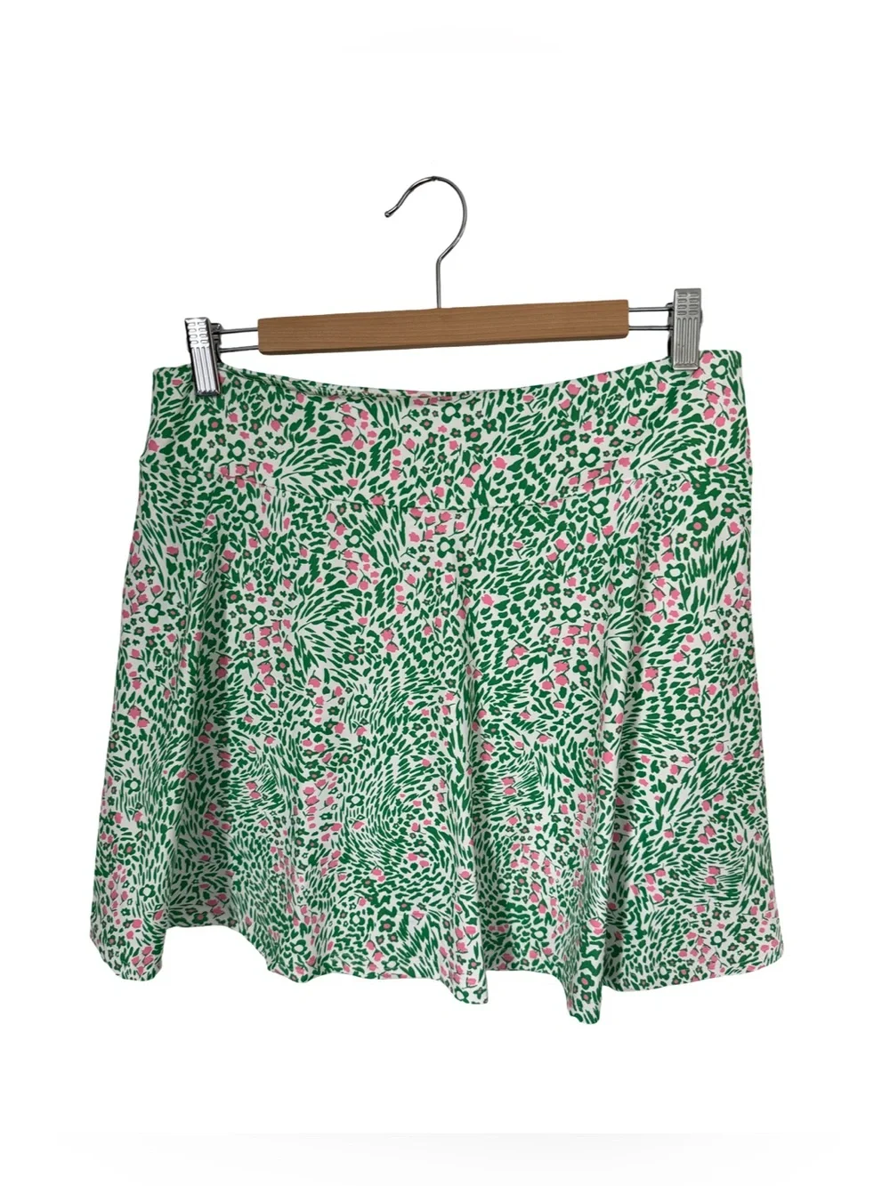 Rosa Clothing Floral Green and Pink Tennis Golf Active Skort NWT Size XL